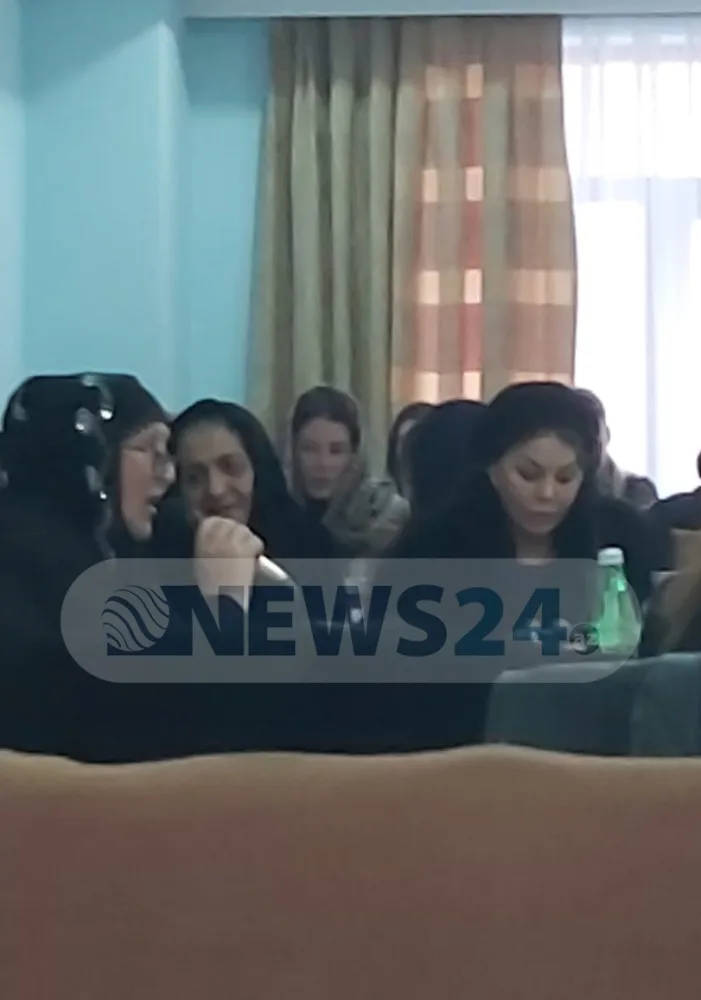 Aygün Kazımova qardaşının - YAS MƏRASİMİNDƏ - FOTOLAR