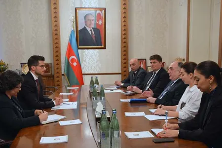 Elmar Məmmədyarov onu qəbul etdi