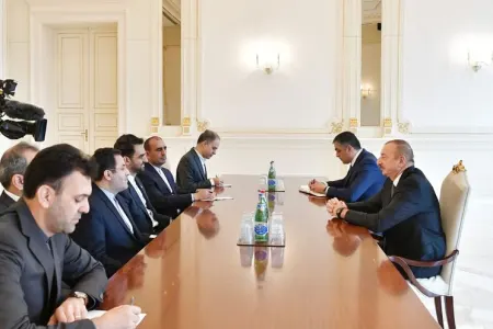 Prezident iki naziri qəbul etdi - FOTO