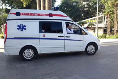 Bakıda qaydanı pozan ambulansın cəriməsi ləğv edildi