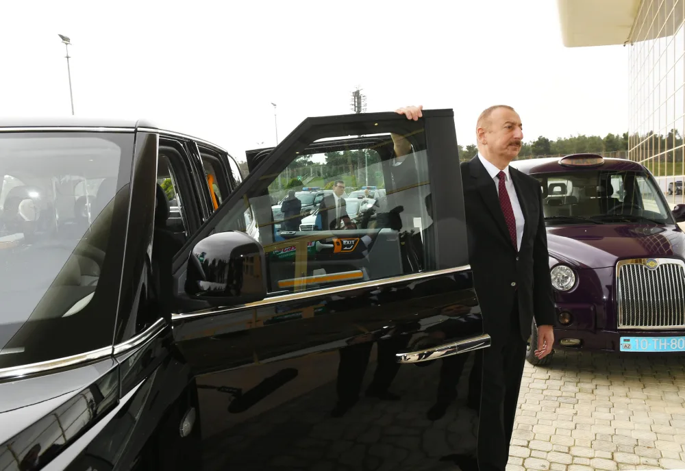 Prezident və xanımı "Bakutel-2019” - SƏRGİSİNDƏ