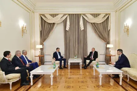 Prezident Türkiyənin Kənd Təsərrüfatı və Meşəçilik nazirini - QƏBUL ETDİ - YENILƏNİB - FOTO