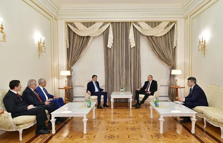 Prezident Türkiyənin Kənd Təsərrüfatı və Meşəçilik nazirini - QƏBUL ETDİ - YENILƏNİB - FOTO