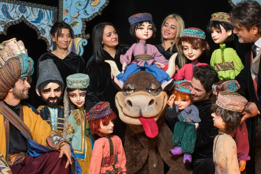 “Yeddi nar çubuğu” səhnəyə gəlir - FOTO