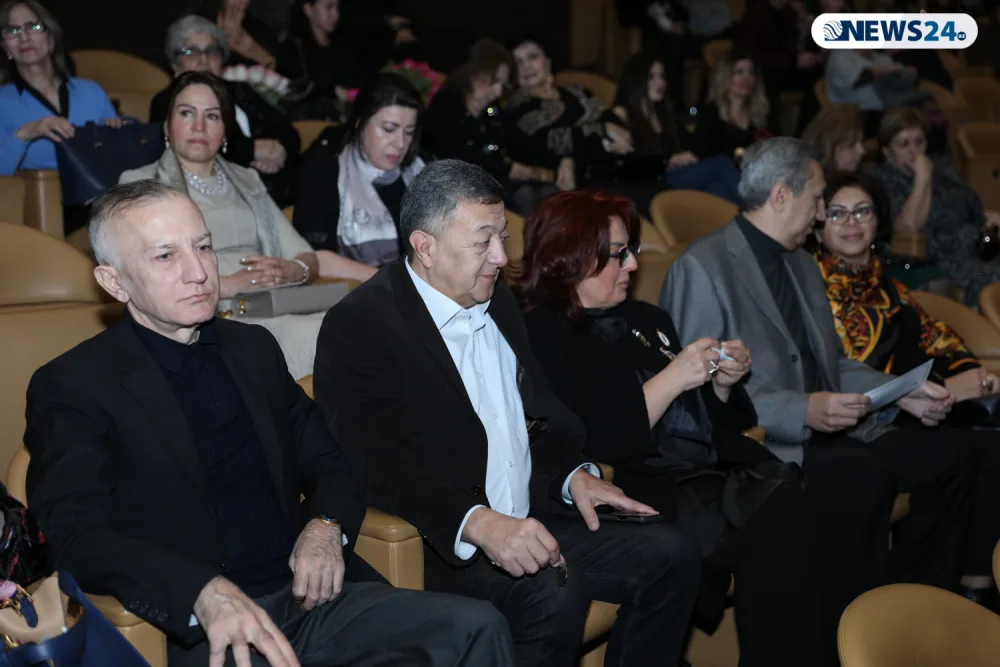 Xalq şairi Nəbi Xəzrinin 95 illiyinə həsr olunmuş ədəbi-bədii gecə keçirilib - FOTOLAR