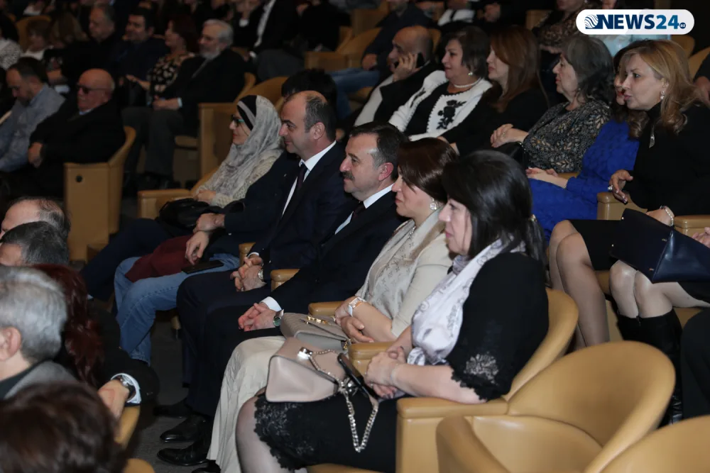 Xalq şairi Nəbi Xəzrinin 95 illiyinə həsr olunmuş ədəbi-bədii gecə keçirilib - FOTOLAR