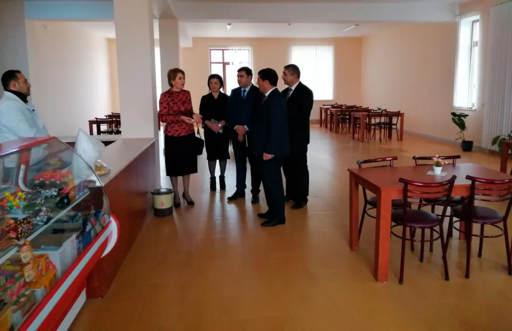 Məhəbbət Vəliyeva Beyləqan rayonunda orta məktəbdə olub - FOTOLAR