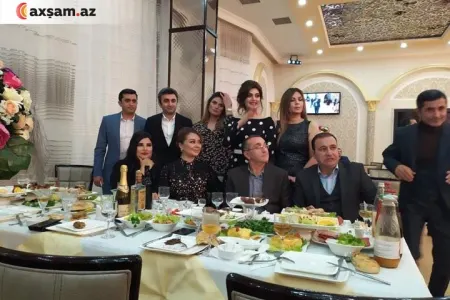 Aytən Səfərovanın övladının toyudur - ATV komandası toyda -FOTOLAR