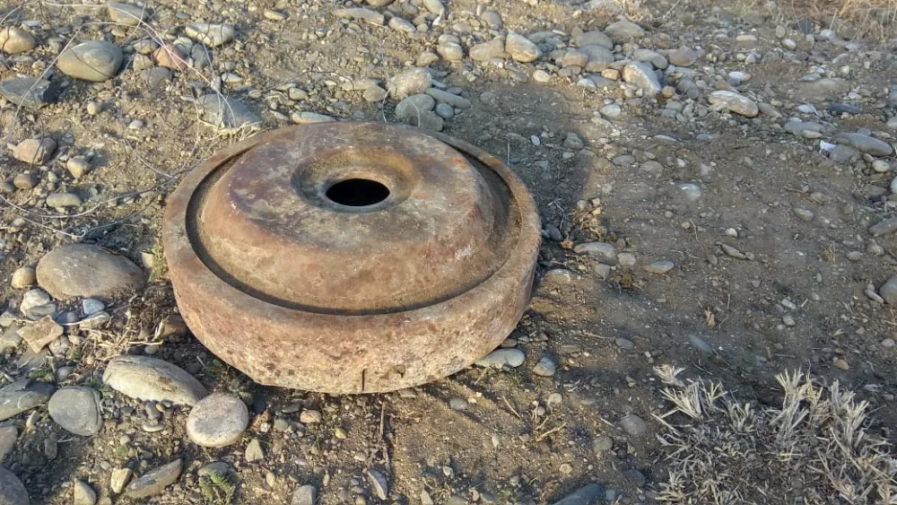 Ağstafada tank əleyhinə - MİNA TAPILDI