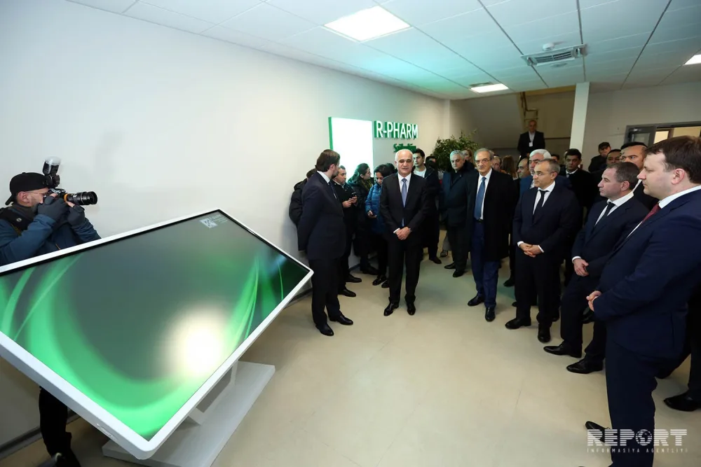 Azərbaycanda Rusiya ilə ortaq dərman istehsalı müəssisəsi açılıb - FOTO