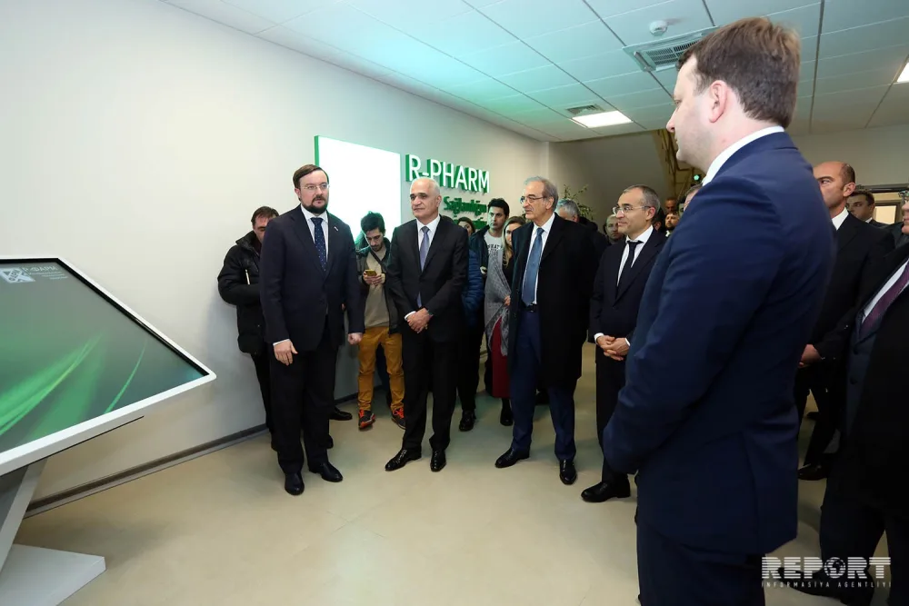 Azərbaycanda Rusiya ilə ortaq dərman istehsalı müəssisəsi açılıb - FOTO