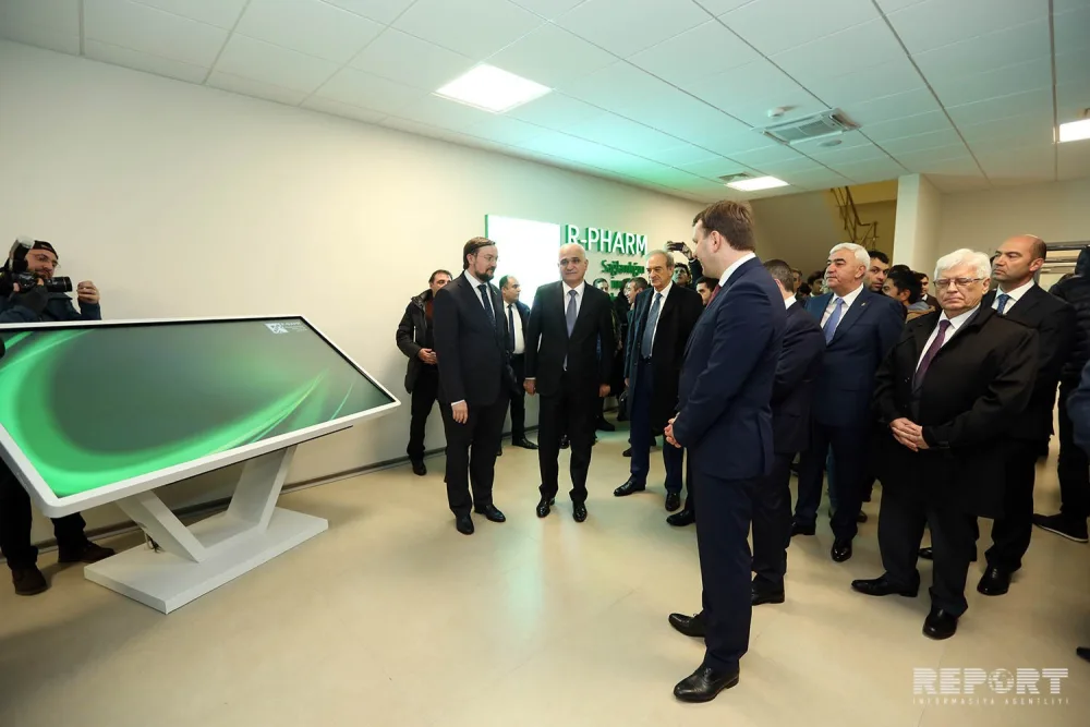 Azərbaycanda Rusiya ilə ortaq dərman istehsalı müəssisəsi açılıb - FOTO