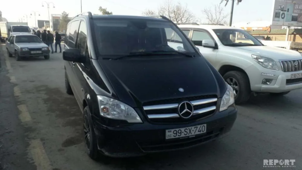 Qubada zəncirvari yol qəzası - FOTOLAR