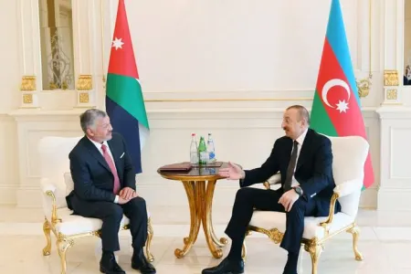 Azərbaycan Prezidentinin İordaniya Kralı ilə təkbətək görüşü olub - FOTO -YENİLƏNDİ