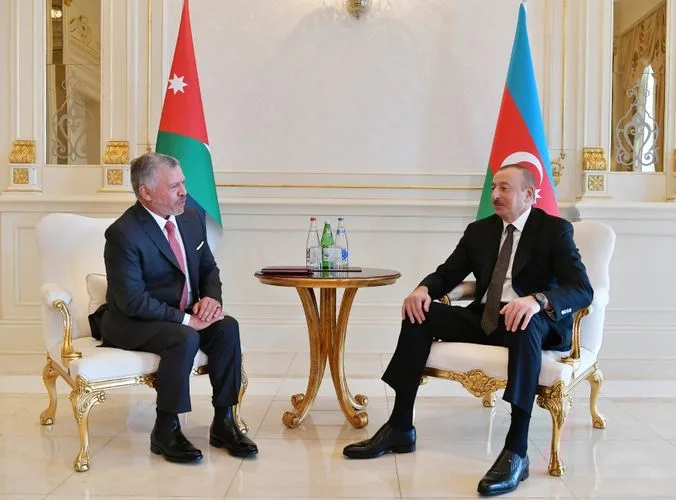 Azərbaycan Prezidentinin İordaniya Kralı ilə təkbətək görüşü olub - FOTO -YENİLƏNDİ