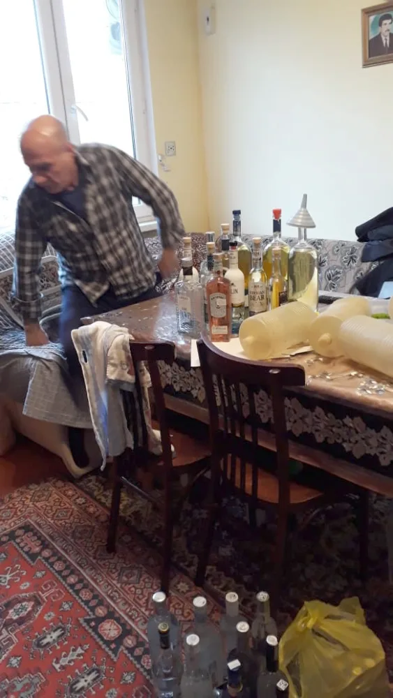 Mingəçevirdə aksizi olmayan naringi araqları - AŞKARLANDI - FOTO