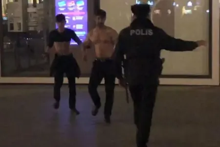 Bakıda bıçaqla insanlara hücum edən şəxslərlə bağlı - DİN-dən AÇIQLAMA - VİDEO