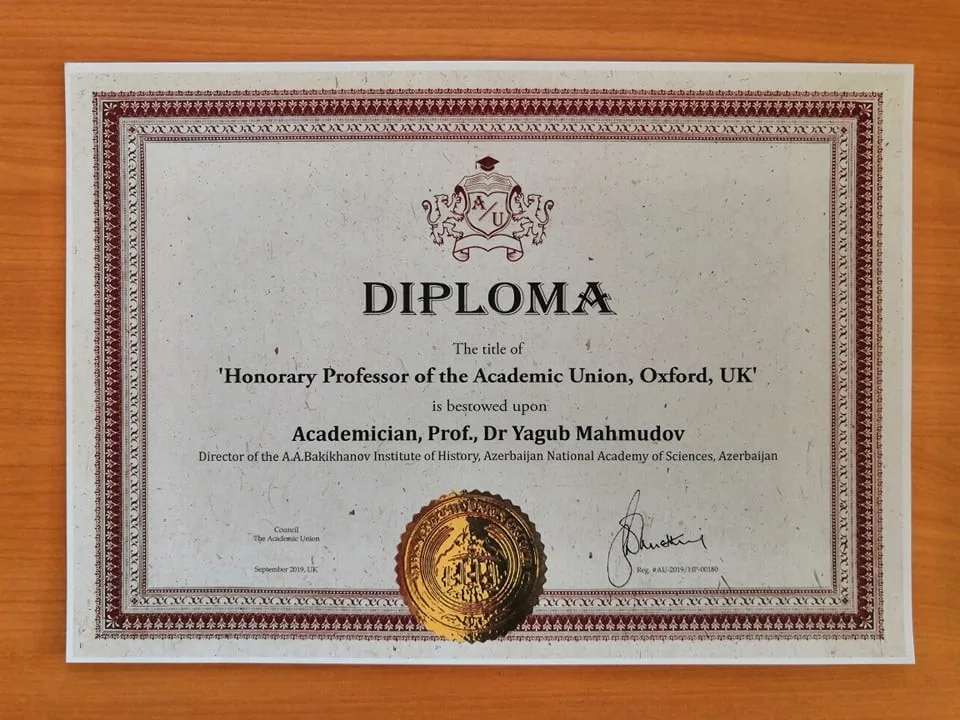 Yaqub Mahmudov fəxri professor adına - LAYİQ GÖRÜLDÜ - FOTO