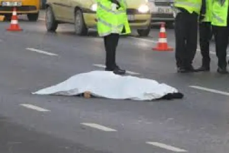 Bakıda avtomobilin vurduğu piyada xəstəxanada öldü
