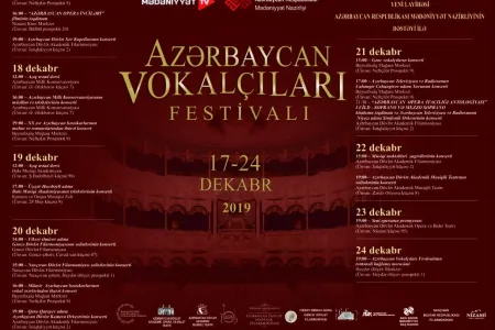 Azərbaycan Vokalçıları Festivalına az qaldı - Ölkəmizin mədəni həyatında ilk - FOTOLAR - PROQRAM