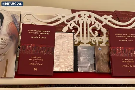 Ərtoğrul Cavidin 100 illiyi - FOTOLAR