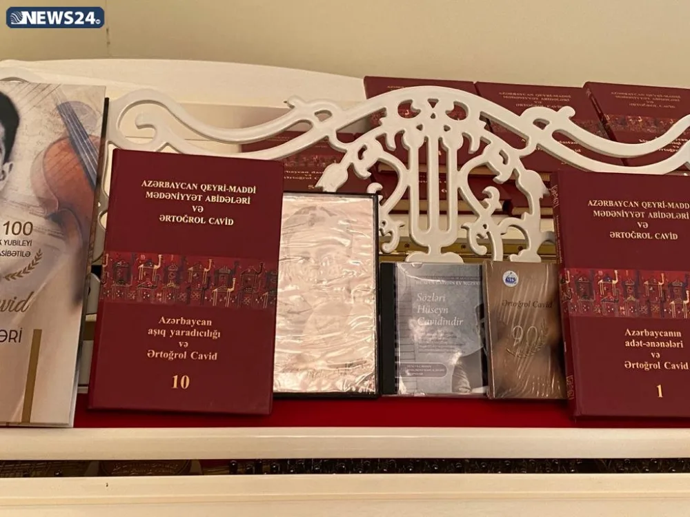 Ərtoğrul Cavidin 100 illiyi - FOTOLAR