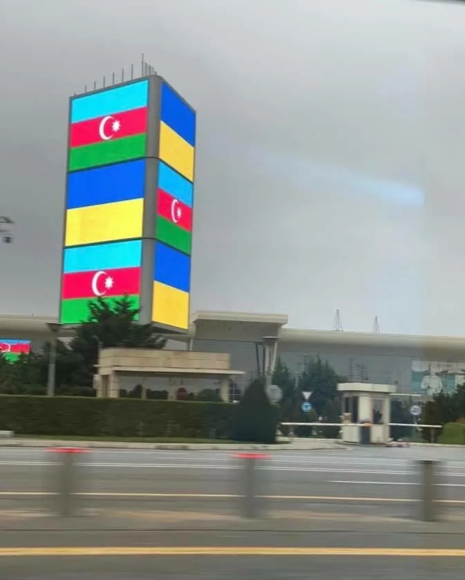 Zelenski Bakıdan görüntü paylaşdı - FOTO