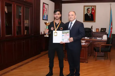 AzTU-nun tələbəsi Avropa çempionu oldu - FOTO