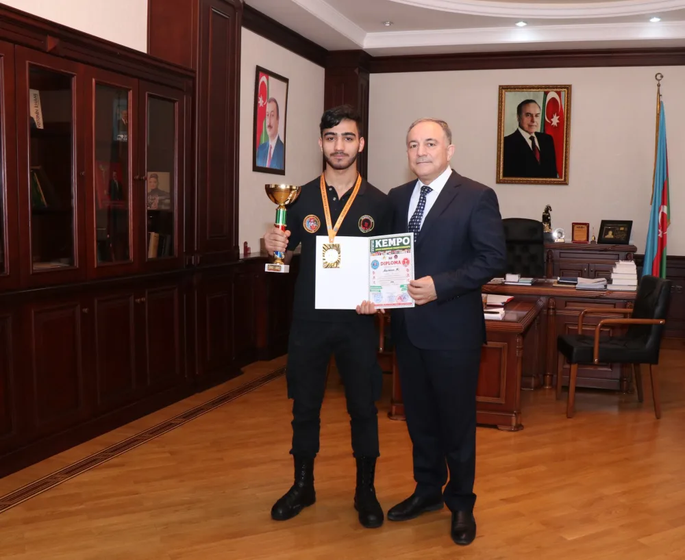 AzTU-nun tələbəsi Avropa çempionu oldu - FOTO
