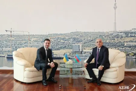 Əli Əsədov Zelenski ilə - NAHAR ETDİ