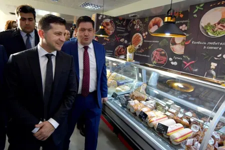 Zelenski Bakıda alış-veriş elədi - FOTOLAR