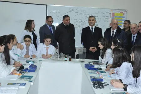 İctimai Şura üzvləri Lənkəran Dövlət Universitetində olub - FOTOLAR