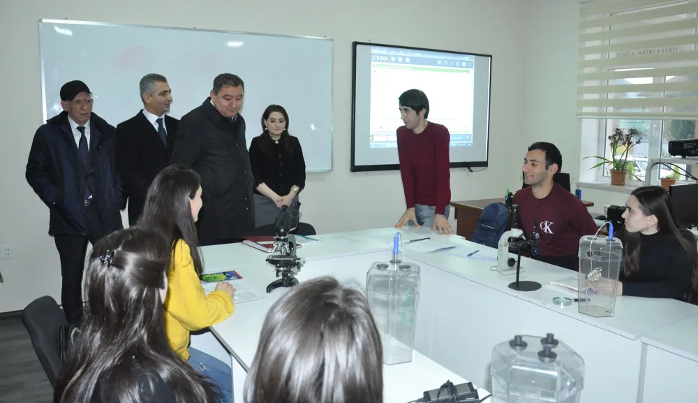 İctimai Şura üzvləri Lənkəran Dövlət Universitetində olub - FOTOLAR
