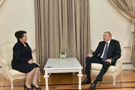 Prezident Tanzila Narbayevanı qəbul etdi