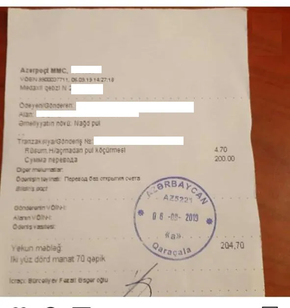Maşın satmaq adı ilə insanları - SOYDU - FOTOLAR