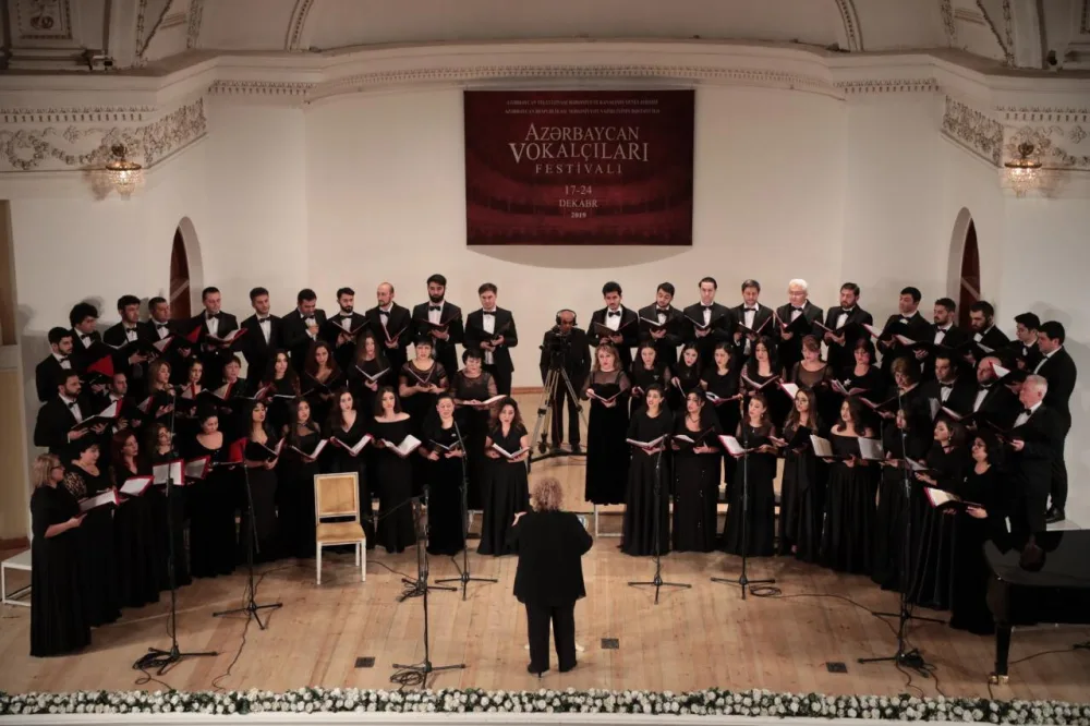 “Azərbaycan vokalçıları” festivalının AÇILIŞ MƏRASİMİ - FOTOLAR