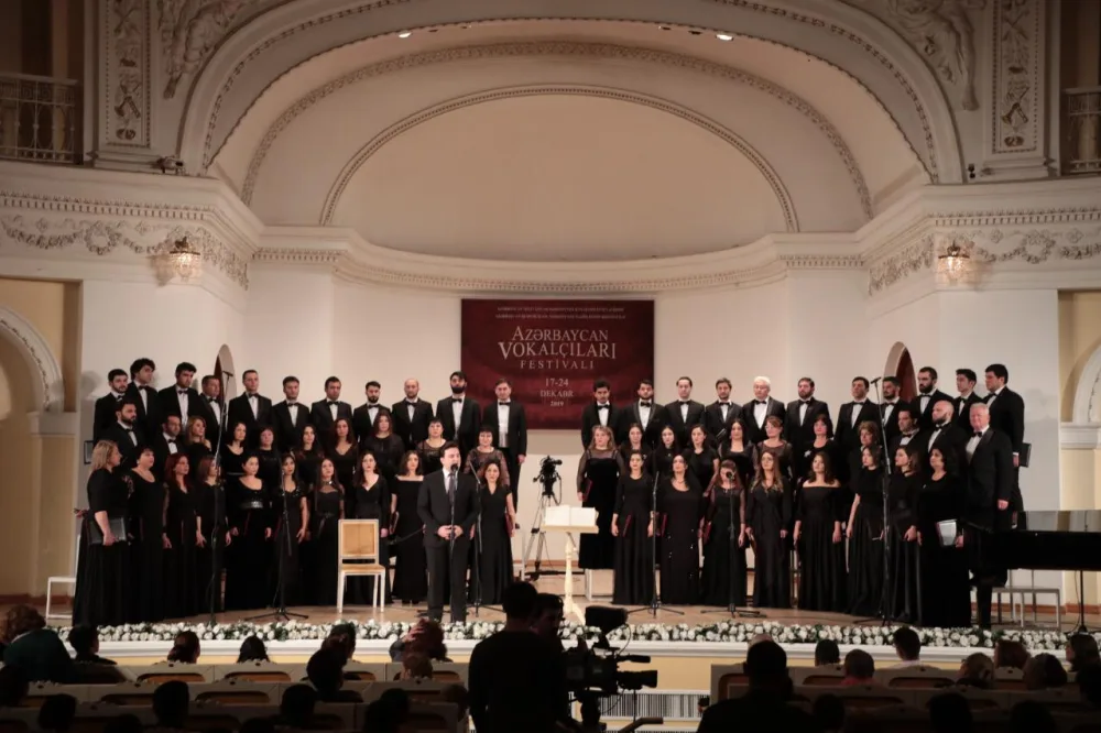 “Azərbaycan vokalçıları” festivalının AÇILIŞ MƏRASİMİ - FOTOLAR