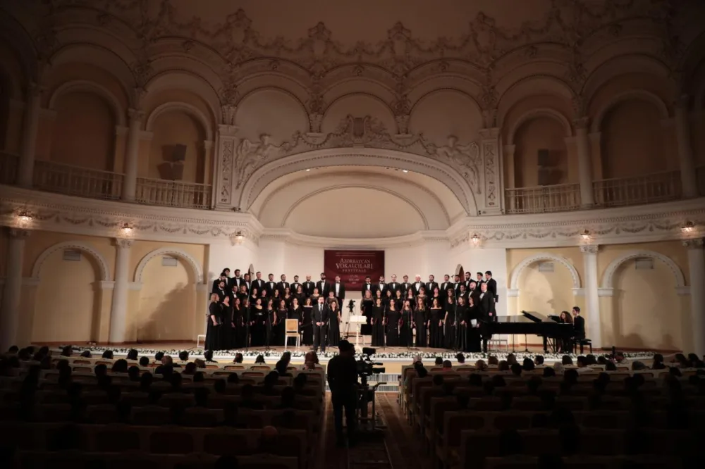 “Azərbaycan vokalçıları” festivalının AÇILIŞ MƏRASİMİ - FOTOLAR
