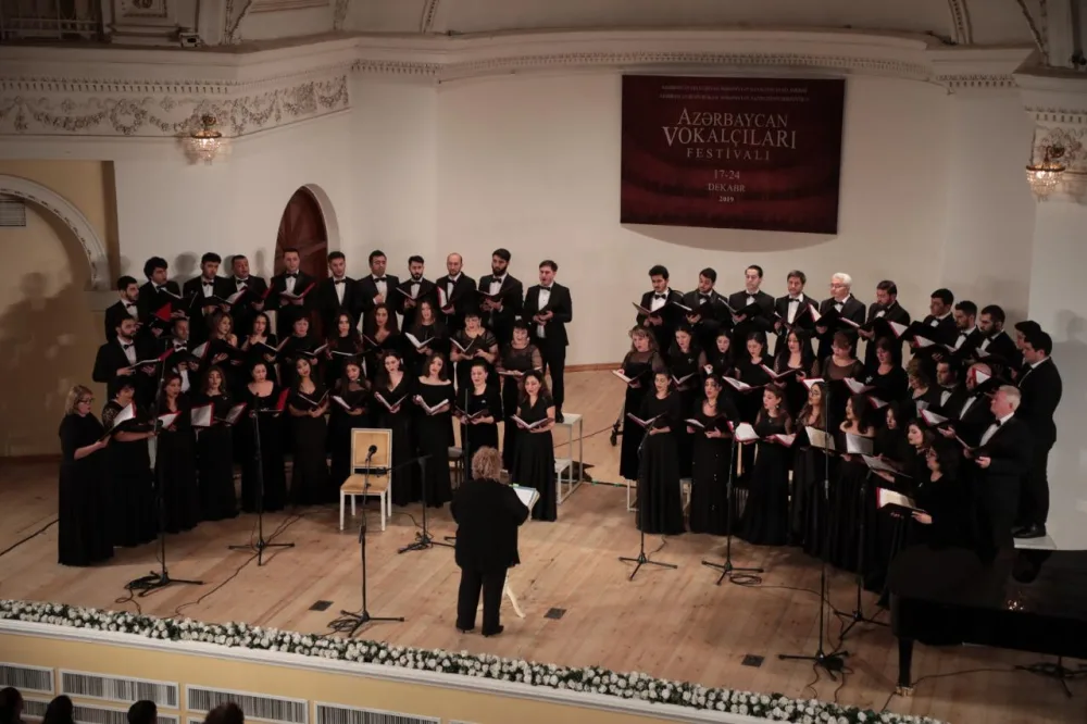 “Azərbaycan vokalçıları” festivalının AÇILIŞ MƏRASİMİ - FOTOLAR