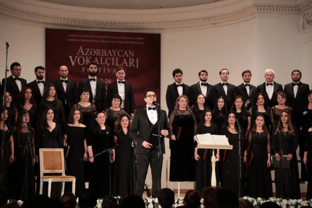 “Azərbaycan vokalçıları” festivalının AÇILIŞ MƏRASİMİ - FOTOLAR