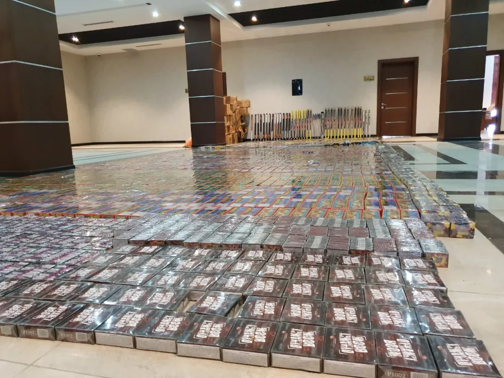 "600 mindən artıq partlayıcı keçirmək istədi - GÖMRÜKDƏ ŞOK - FOTO - VİDEO