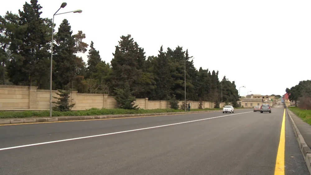 Bakının 12 rayonunda 267 kilometr yol - TƏMİR EDİLİB - FOTO