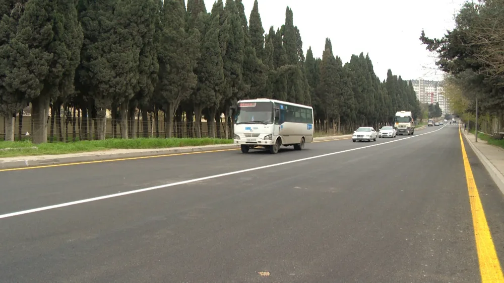 Bakının 12 rayonunda 267 kilometr yol - TƏMİR EDİLİB - FOTO