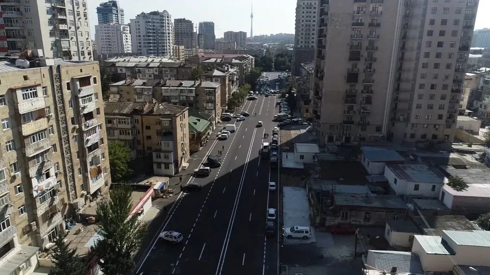 Bakının 12 rayonunda 267 kilometr yol - TƏMİR EDİLİB - FOTO