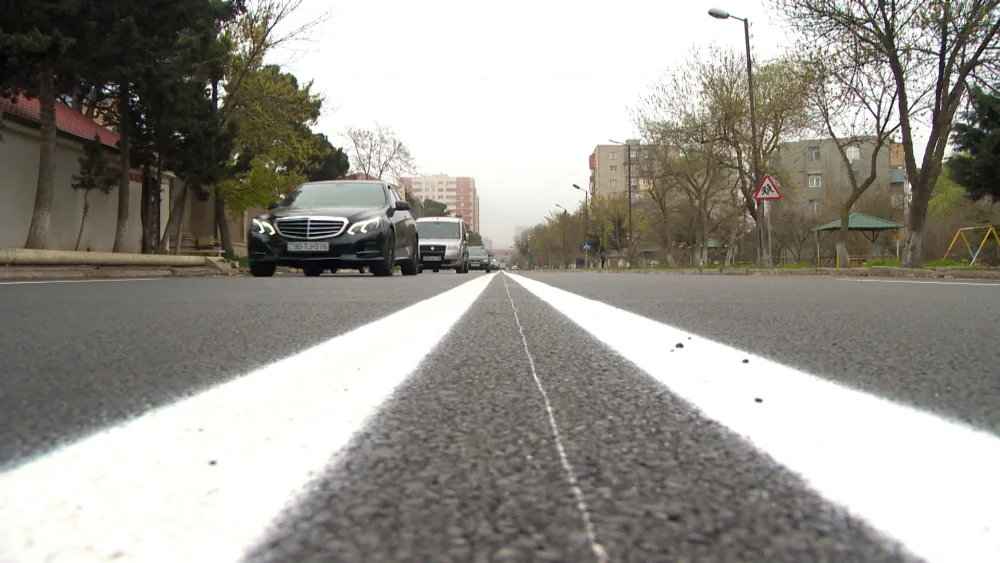 Bakının 12 rayonunda 267 kilometr yol - TƏMİR EDİLİB - FOTO