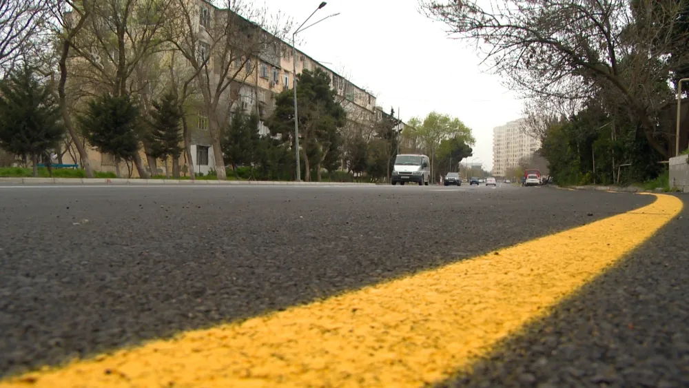 Bakının 12 rayonunda 267 kilometr yol - TƏMİR EDİLİB - FOTO
