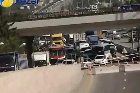 Bakı-Sumqayıt yolunda ağır qəza - YARALILARIN SAYI BİLİNMİR