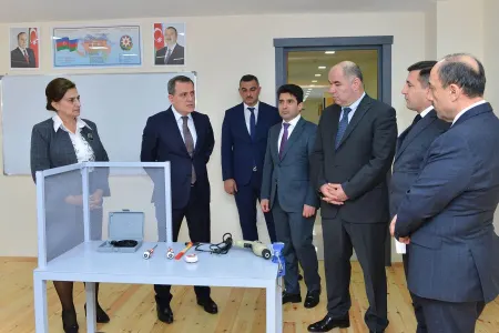 Ceyhun Bayramov Padar kənd tam orta məktəbində - FOTOLAR