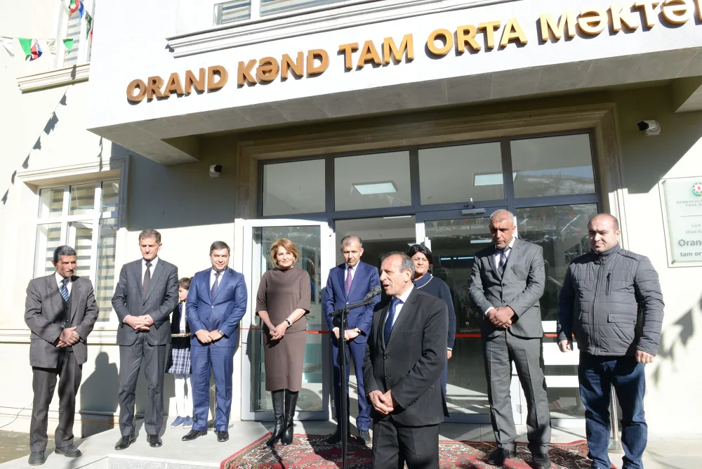 Nazir müavini Lerikdə məktəb açılışında - FOTOLAR