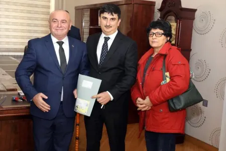 Qaradağda şəhid ailələri və Qarabağ müharibəsi əlillərinə - MƏNZİL VERİLDİ - FOTO
